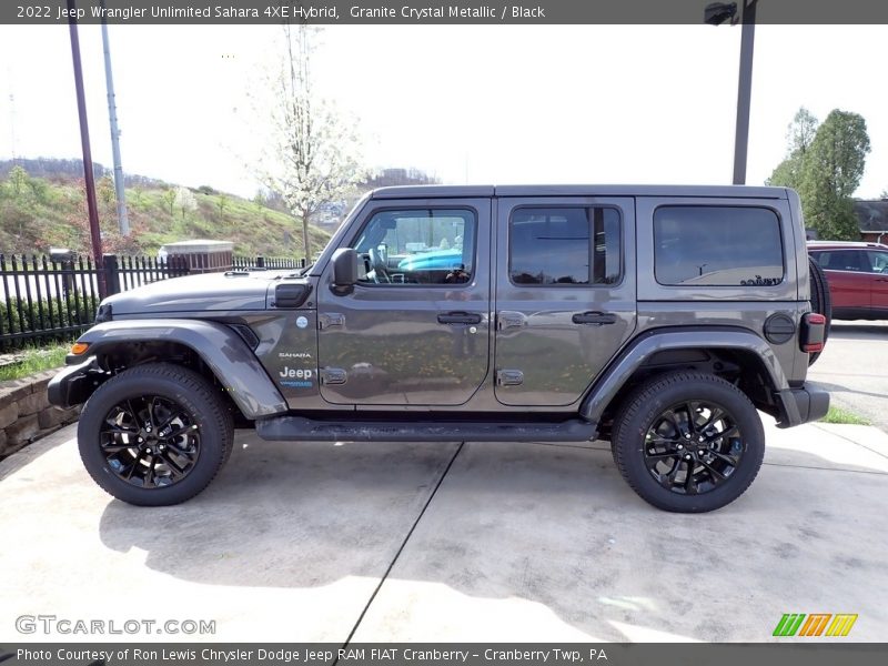  2022 Wrangler Unlimited Sahara 4XE Hybrid Granite Crystal Metallic