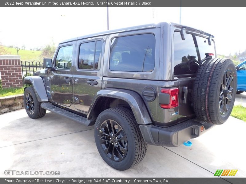 Granite Crystal Metallic / Black 2022 Jeep Wrangler Unlimited Sahara 4XE Hybrid