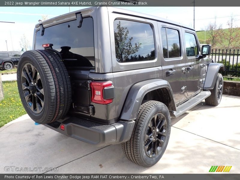 Granite Crystal Metallic / Black 2022 Jeep Wrangler Unlimited Sahara 4XE Hybrid