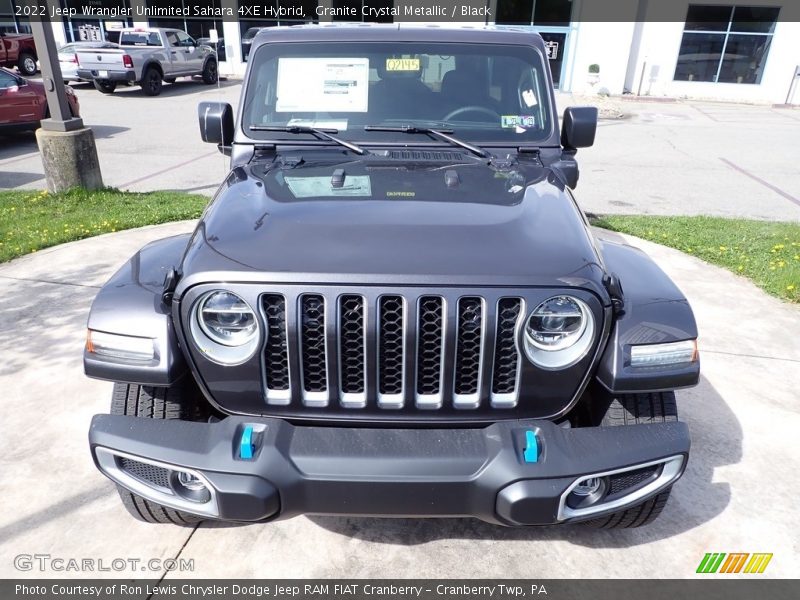 Granite Crystal Metallic / Black 2022 Jeep Wrangler Unlimited Sahara 4XE Hybrid