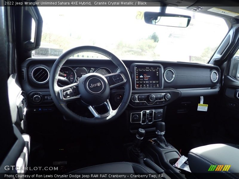 Granite Crystal Metallic / Black 2022 Jeep Wrangler Unlimited Sahara 4XE Hybrid
