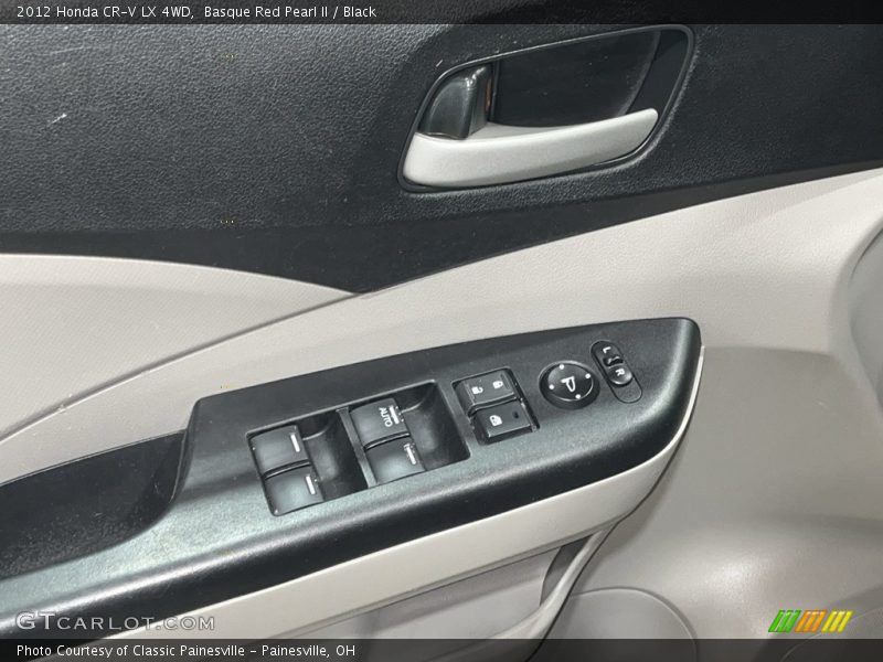 Basque Red Pearl II / Black 2012 Honda CR-V LX 4WD