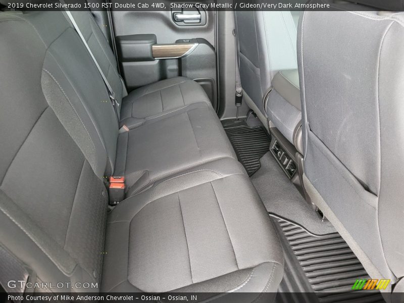 Shadow Gray Metallic / Gideon/Very Dark Atmosphere 2019 Chevrolet Silverado 1500 RST Double Cab 4WD