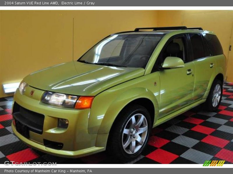 Electric Lime / Gray 2004 Saturn VUE Red Line AWD