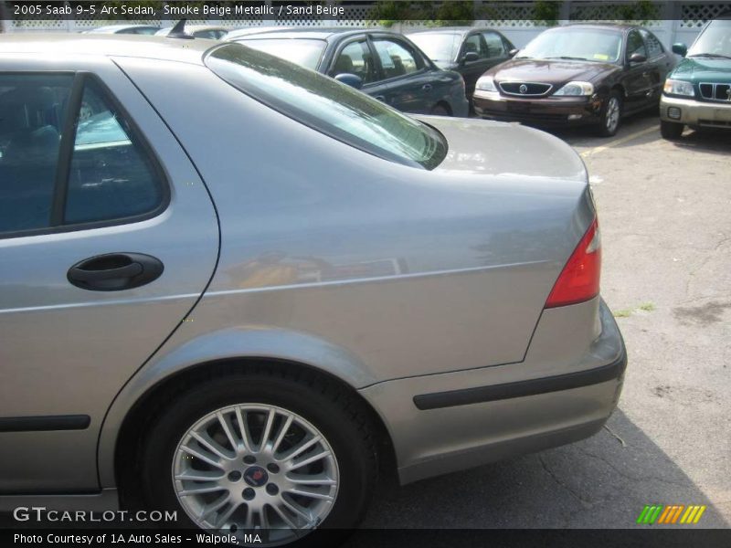 Smoke Beige Metallic / Sand Beige 2005 Saab 9-5 Arc Sedan