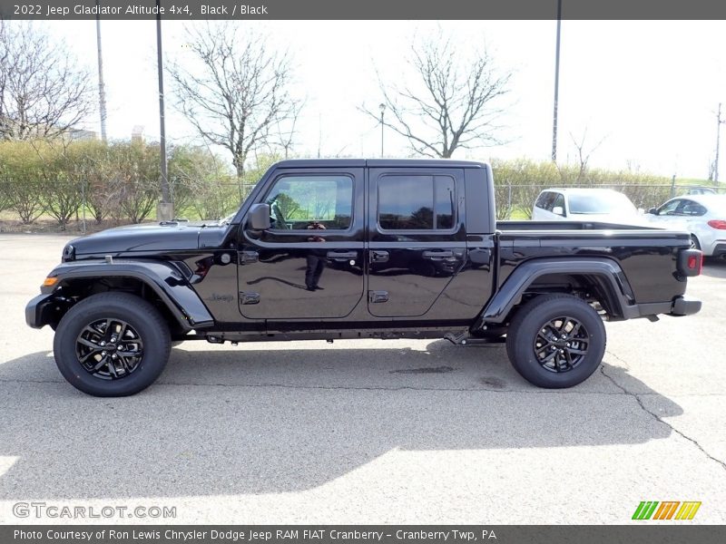Black / Black 2022 Jeep Gladiator Altitude 4x4