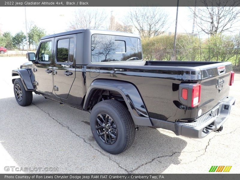 Black / Black 2022 Jeep Gladiator Altitude 4x4