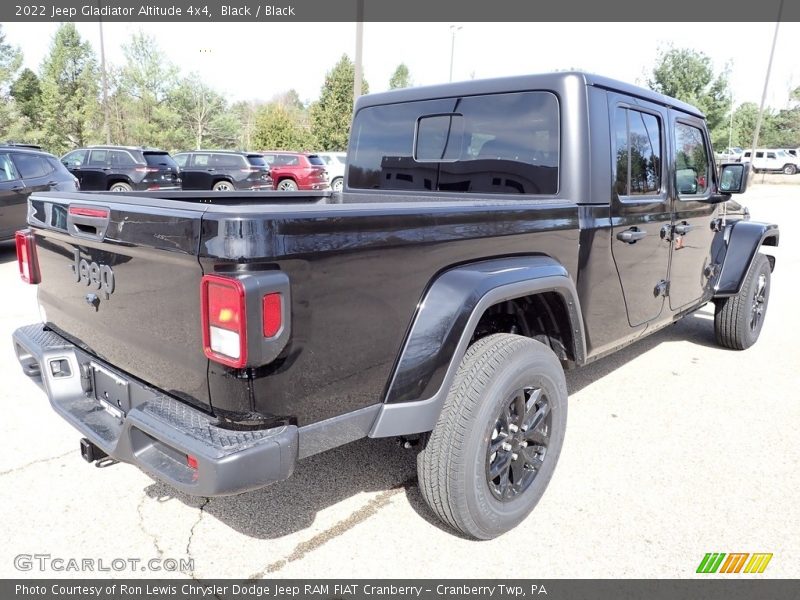 Black / Black 2022 Jeep Gladiator Altitude 4x4