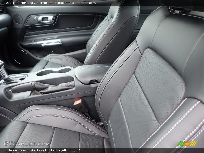 Front Seat of 2022 Mustang GT Premium Fastback
