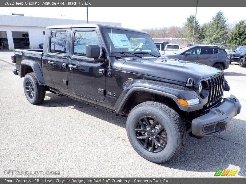 Black / Black 2022 Jeep Gladiator Altitude 4x4