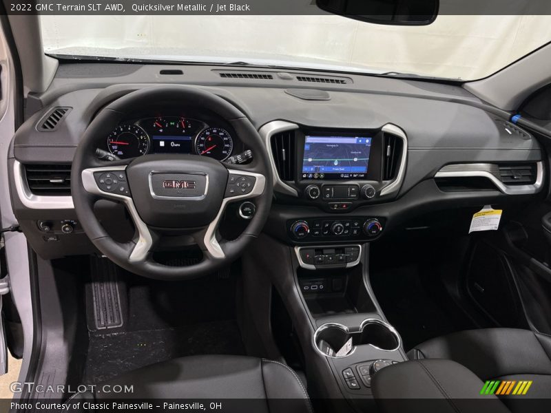 Quicksilver Metallic / Jet Black 2022 GMC Terrain SLT AWD