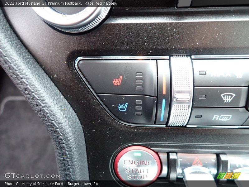 Controls of 2022 Mustang GT Premium Fastback