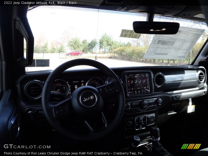 Black / Black 2022 Jeep Gladiator Altitude 4x4