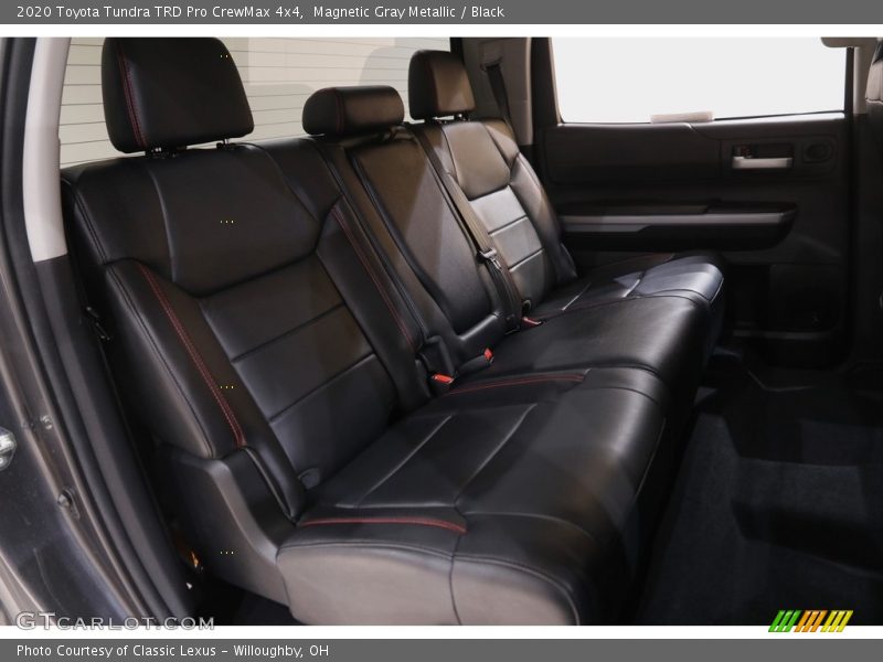 Rear Seat of 2020 Tundra TRD Pro CrewMax 4x4