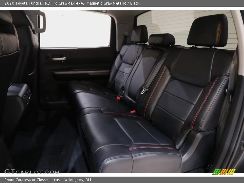 Rear Seat of 2020 Tundra TRD Pro CrewMax 4x4