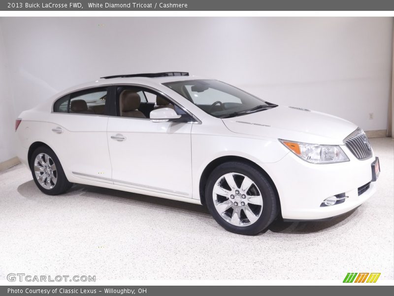 White Diamond Tricoat / Cashmere 2013 Buick LaCrosse FWD