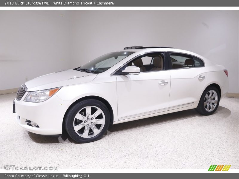 White Diamond Tricoat / Cashmere 2013 Buick LaCrosse FWD