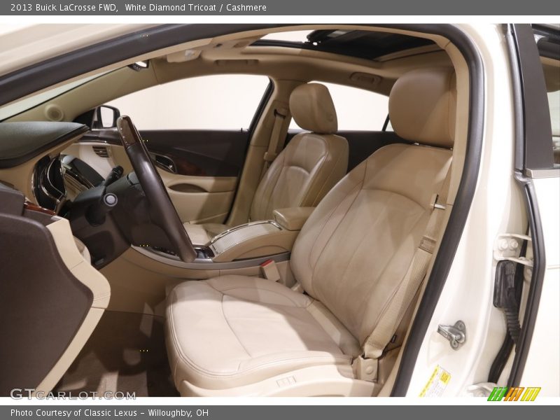 White Diamond Tricoat / Cashmere 2013 Buick LaCrosse FWD