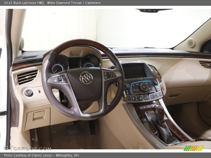 White Diamond Tricoat / Cashmere 2013 Buick LaCrosse FWD