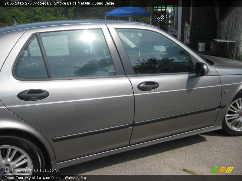 Smoke Beige Metallic / Sand Beige 2005 Saab 9-5 Arc Sedan