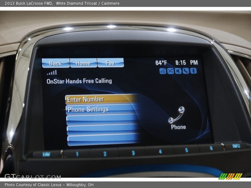 White Diamond Tricoat / Cashmere 2013 Buick LaCrosse FWD