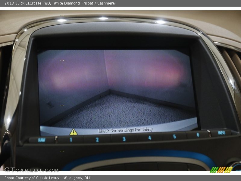 White Diamond Tricoat / Cashmere 2013 Buick LaCrosse FWD