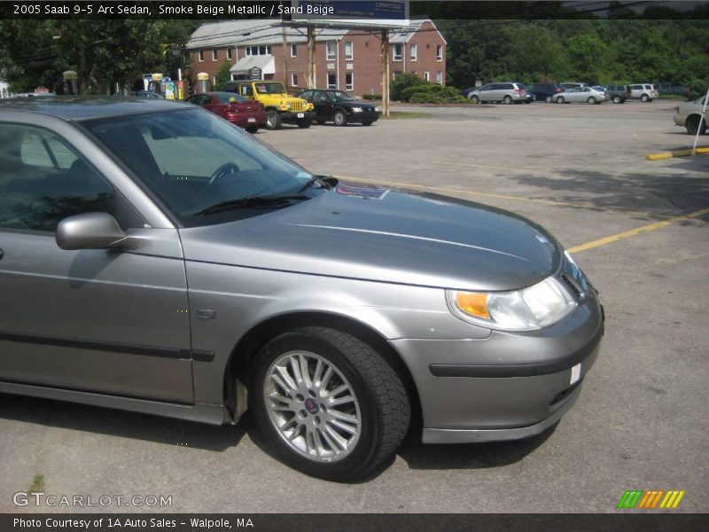 Smoke Beige Metallic / Sand Beige 2005 Saab 9-5 Arc Sedan
