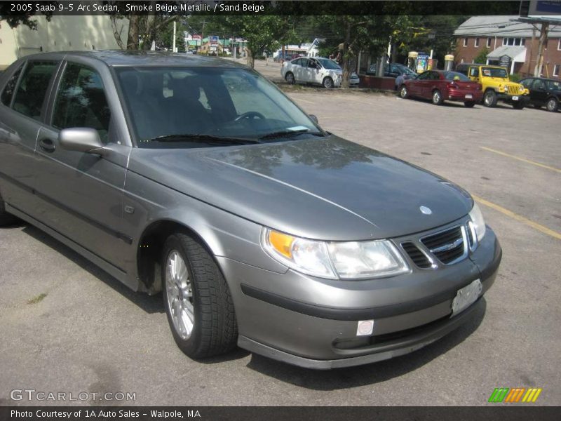 Smoke Beige Metallic / Sand Beige 2005 Saab 9-5 Arc Sedan