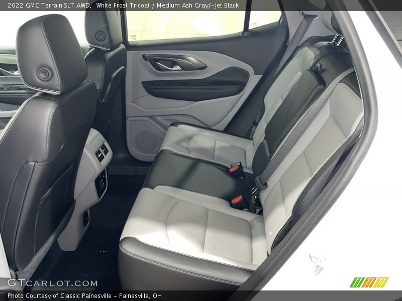 White Frost Tricoat / Medium Ash Gray/­Jet Black 2022 GMC Terrain SLT AWD