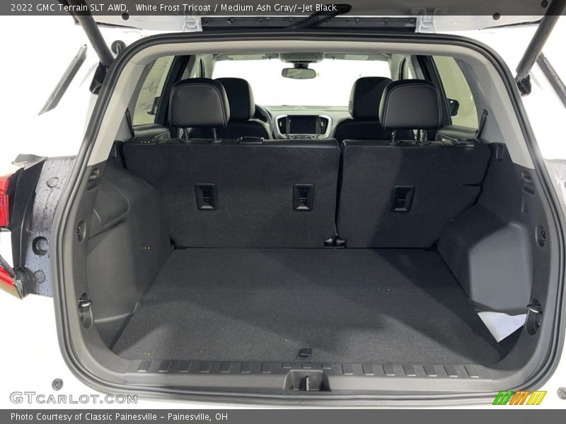 White Frost Tricoat / Medium Ash Gray/­Jet Black 2022 GMC Terrain SLT AWD