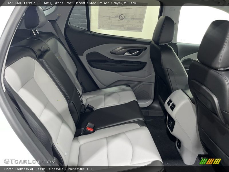 White Frost Tricoat / Medium Ash Gray/­Jet Black 2022 GMC Terrain SLT AWD