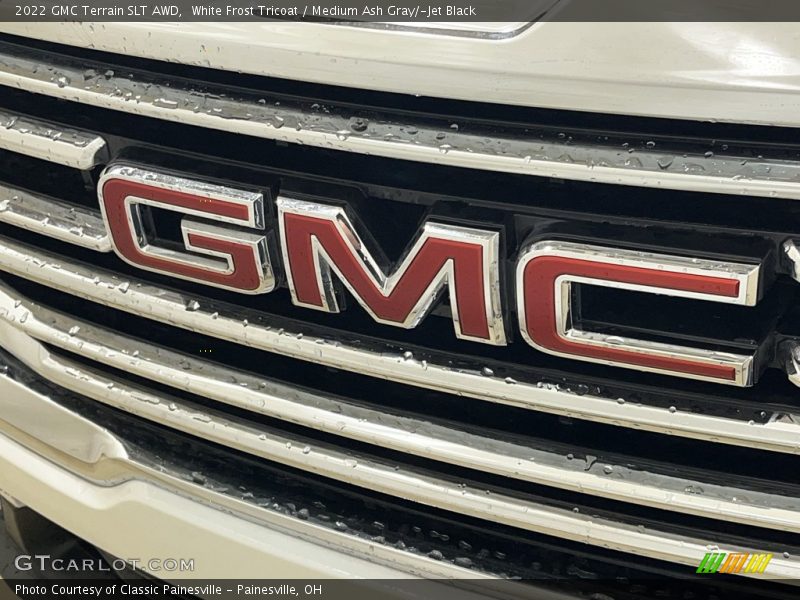 White Frost Tricoat / Medium Ash Gray/­Jet Black 2022 GMC Terrain SLT AWD