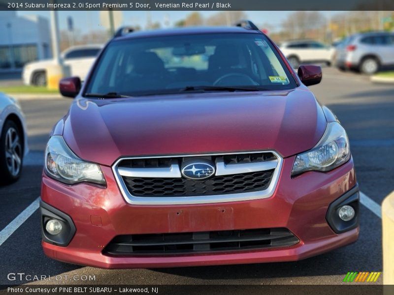 Venetian Red Pearl / Black 2014 Subaru Impreza 2.0i Sport Premium 5 Door