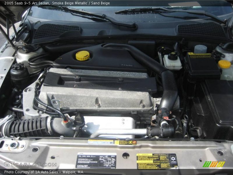 Smoke Beige Metallic / Sand Beige 2005 Saab 9-5 Arc Sedan