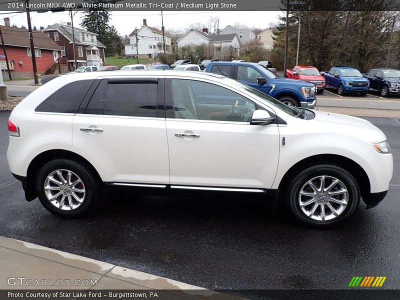  2014 MKX AWD White Platinum Metallic Tri-Coat