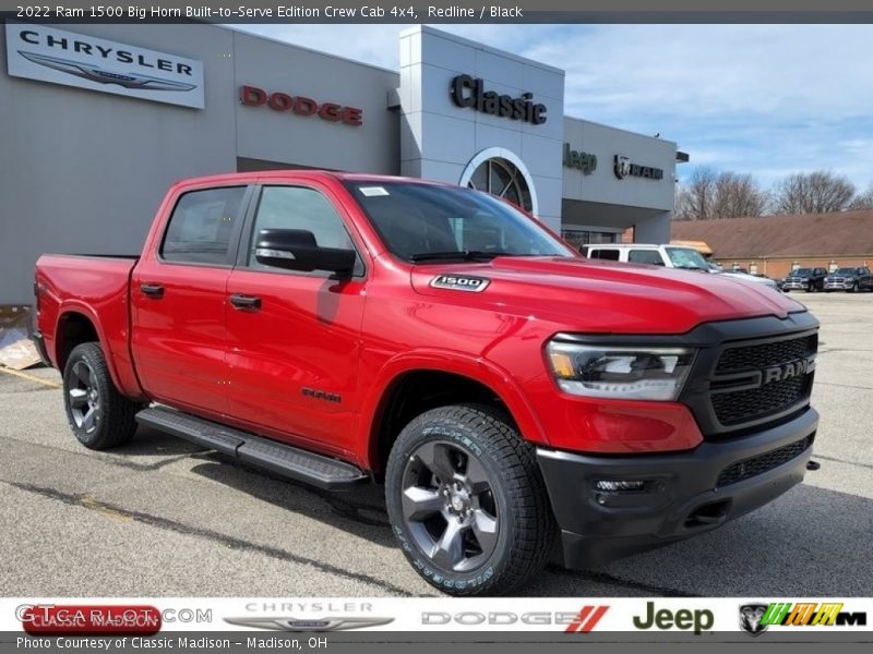 Redline / Black 2022 Ram 1500 Big Horn Built-to-Serve Edition Crew Cab 4x4