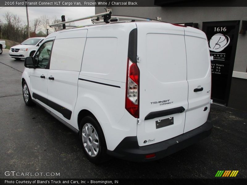 Frozen White / Charcoal Black 2016 Ford Transit Connect XLT Cargo Van