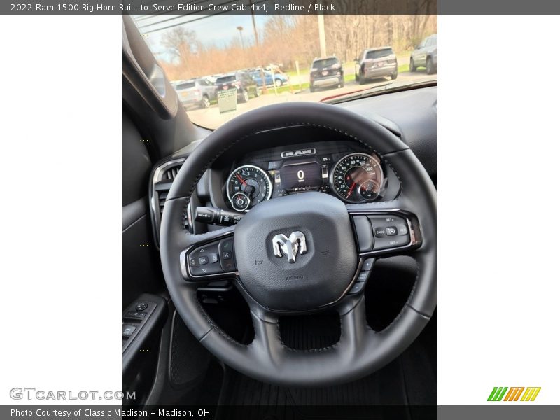  2022 1500 Big Horn Built-to-Serve Edition Crew Cab 4x4 Steering Wheel