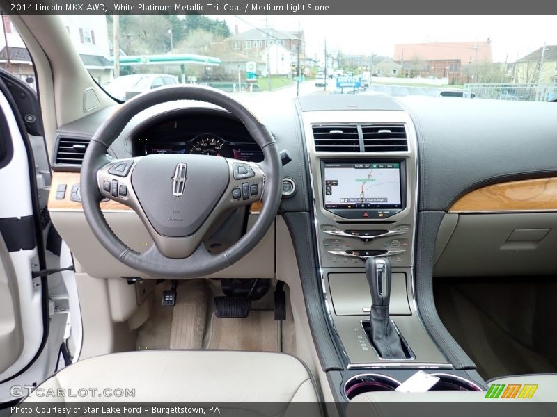 Dashboard of 2014 MKX AWD