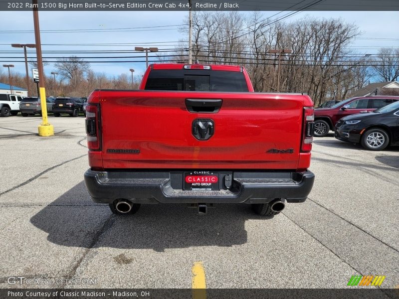 Redline / Black 2022 Ram 1500 Big Horn Built-to-Serve Edition Crew Cab 4x4