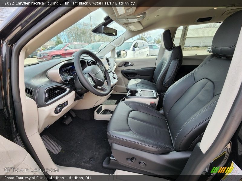  2022 Pacifica Touring L Black/Alloy Interior