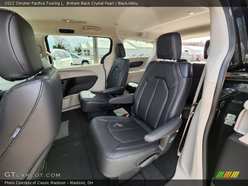 Rear Seat of 2022 Pacifica Touring L