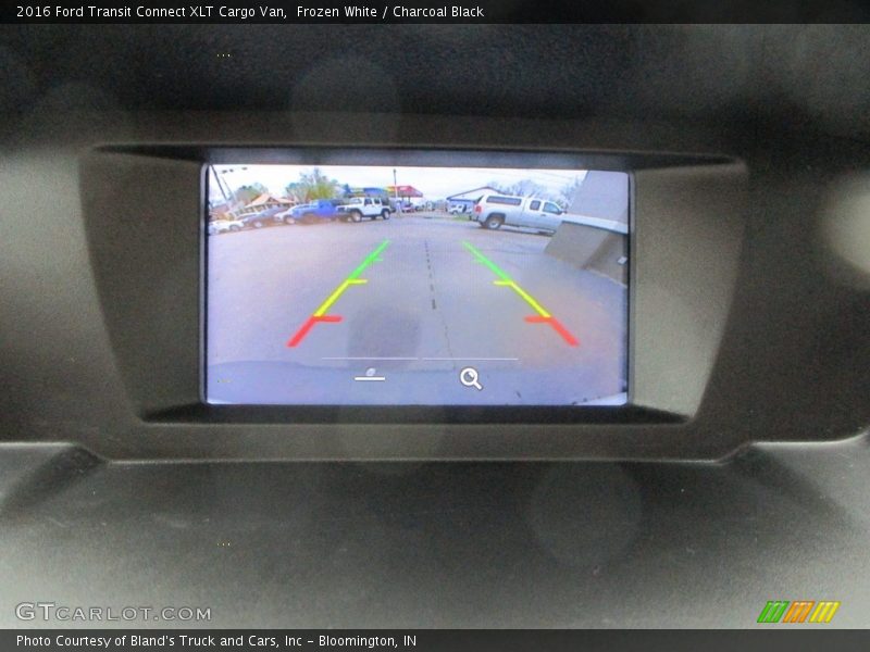 Frozen White / Charcoal Black 2016 Ford Transit Connect XLT Cargo Van