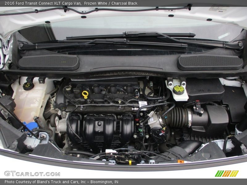 Frozen White / Charcoal Black 2016 Ford Transit Connect XLT Cargo Van