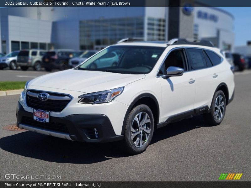 Crystal White Pearl / Java Brown 2022 Subaru Outback 2.5i Touring
