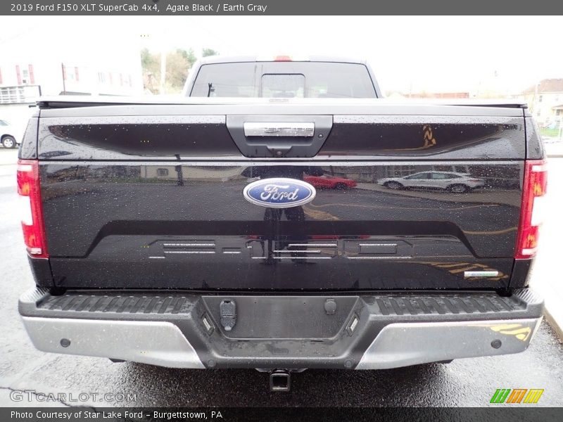 Agate Black / Earth Gray 2019 Ford F150 XLT SuperCab 4x4