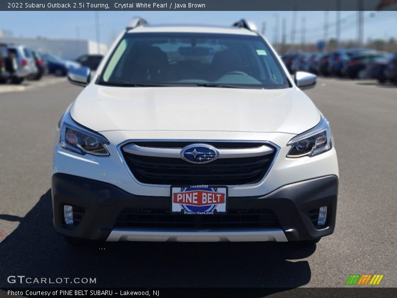 Crystal White Pearl / Java Brown 2022 Subaru Outback 2.5i Touring