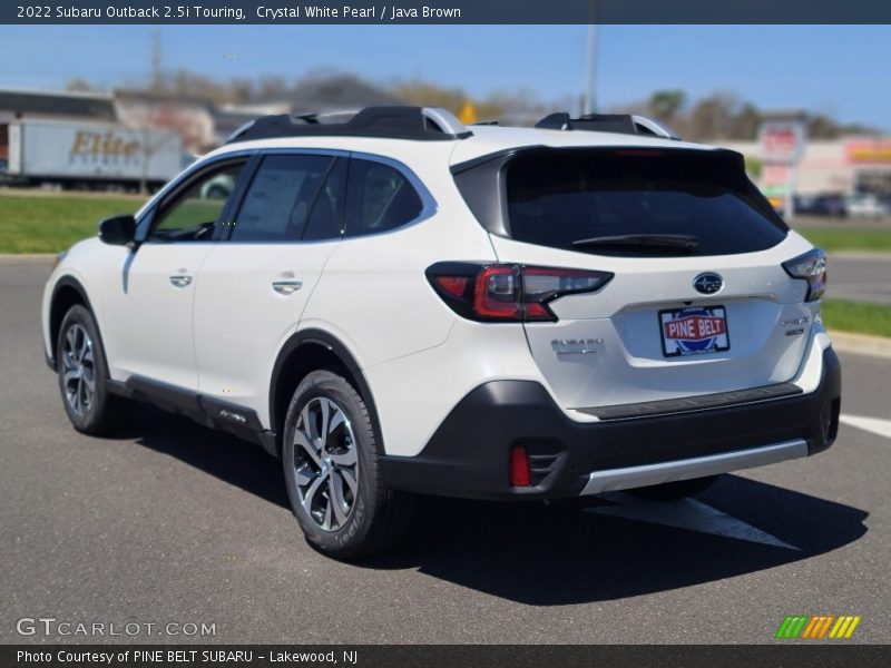 Crystal White Pearl / Java Brown 2022 Subaru Outback 2.5i Touring