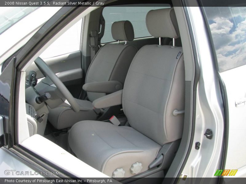 Radiant Silver Metallic / Gray 2008 Nissan Quest 3.5 S