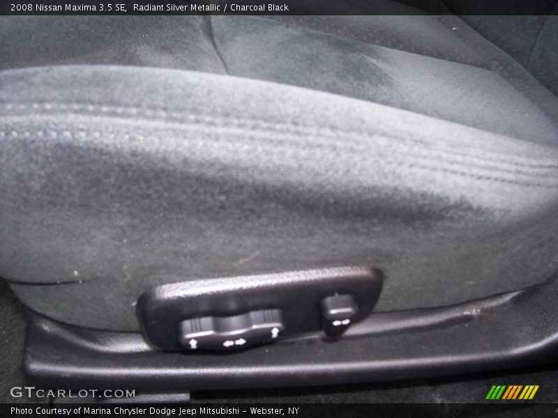 Radiant Silver Metallic / Charcoal Black 2008 Nissan Maxima 3.5 SE
